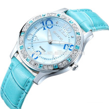 skone 9243 color crystal stylish lady watches